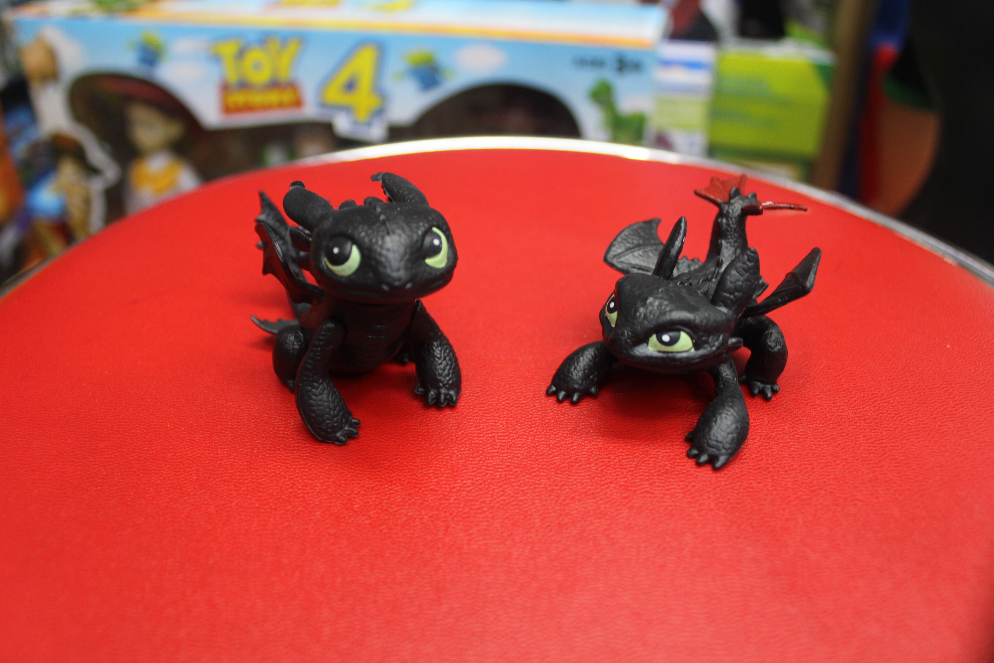 包邮驯龙高手2q版手办 驯龙记 无牙仔toothless 夜煞 电影模型