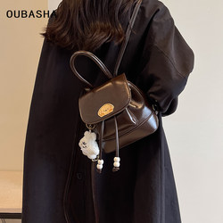 Niche Designer Bags for Women 2025 New Autumn and Winter Versatile Small Backpacks Light Luxury High-End Commuter Backpacks Niche Designer Bags for Women 2025 New Autumn and Winter Versatile Small Backpacks Light Luxury High-End Commuter Backpacks