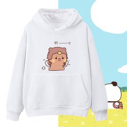 Personalized men's and women's trendy and versatile loose hooded sweatshirts Personalized men's and women's trendy and versatile loose hooded sweatshirts