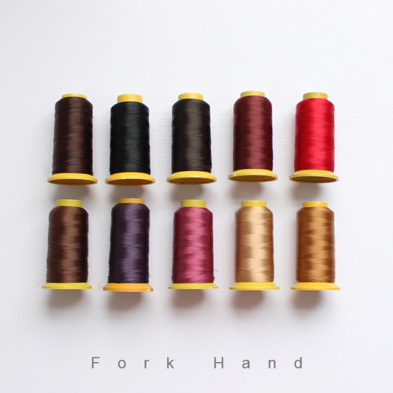 DIY handmade cowhide leather thread hand stitching round 6 shares of sewing thread 210D high -strong line wallet multi -color
DIY handmade cowhide leather thread hand stitching round 6 shares of sewing thread 210D high -strong line wallet multi -color