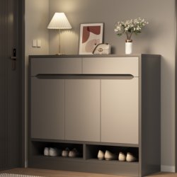 Hallway Shoe Cabinet for Home Entrance, Integrated Wall-Mounted Storage Cabinet, 2025 New Model, Light Luxury Style Shoe Rack Hallway Shoe Cabinet for Home Entrance, Integrated Wall-Mounted Storage Cabinet, 2025 New Model, Light Luxury Style Shoe Rack