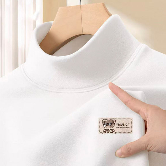 Men's thickened German velvet long-sleeved T-shirt for men's large-size base shirt slim sweatshirt half-high neck thermal underwear autumn clothes
Men's thickened German velvet long-sleeved T-shirt for men's large-size base shirt slim sweatshirt half-high neck thermal underwear autumn clothes