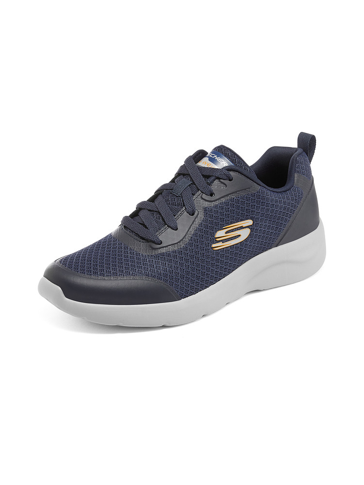 Kasut Lelaki Skechers Musim Panas Kasual Hitam Sukan Top