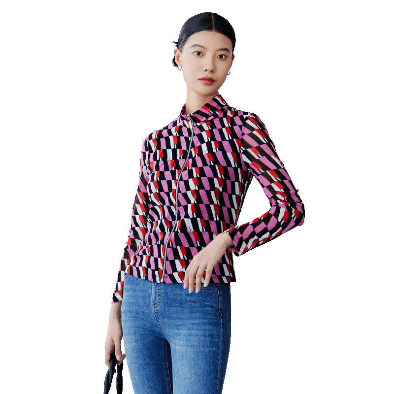 Götis Early Autumn Counter New Fashionable Plaid Print Slim Short Jacket 8E10W5839
Götis Early Autumn Counter New Fashionable Plaid Print Slim Short Jacket 8E10W5839
