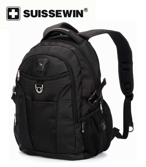 Swiss Army Sword Backpack University Back men's business travel leisure female junior high school student computer schoolbag 9213 Swiss Army Sword Backpack University Back men's business travel leisure female junior high school student computer schoolbag 9213