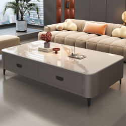 Sanmeng Slate Coffee Table for Living Room, 2025 New Model, Light Luxury, High-End Feel, Small Apartment Coffee Table, Tv Cabinet Combination Sanmeng Slate Coffee Table for Living Room, 2025 New Model, Light Luxury, High-End Feel, Small Apartment Coffee Table, Tv Cabinet Combination