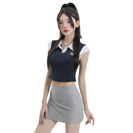 Side slit yoga skirt for women in summer 2024 new anti-exposure versatile design a-line sports short skirt skirt
Side slit yoga skirt for women in summer 2024 new anti-exposure versatile design a-line sports short skirt skirt