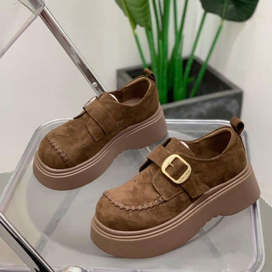 Small 6cm thick sole retro round-toe suede Birkenstock shoes for women 2025 autumn new lightweight and fashionable single shoes
Small 6cm thick sole retro round-toe suede Birkenstock shoes for women 2025 autumn new lightweight and fashionable single shoes