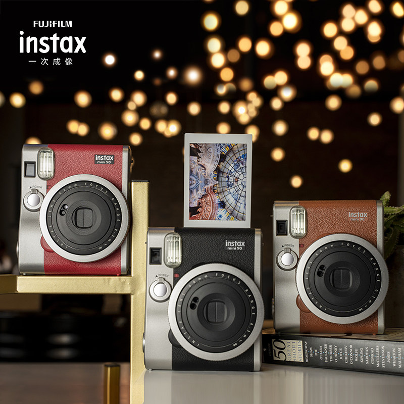 후지필름 인스턴트 MINI90 카메라 일회용 이미징 인스턴트 INSTAX MINI40 레트로 카메라-