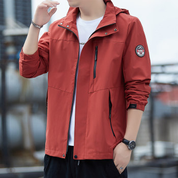 Men's outdoor spring and autumn thin single-charge jacket 
Men's outdoor spring and autumn thin single-charge jacket