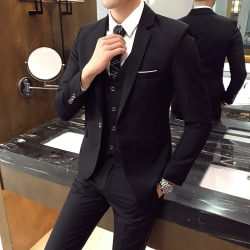 Suit Jacket for Men, Korean Style, Slim Fit, Spring and Summer, Business Casual, Stylish, Thin Blazer Suit Jacket for Men, Korean Style, Slim Fit, Spring and Summer, Business Casual, Stylish, Thin Blazer