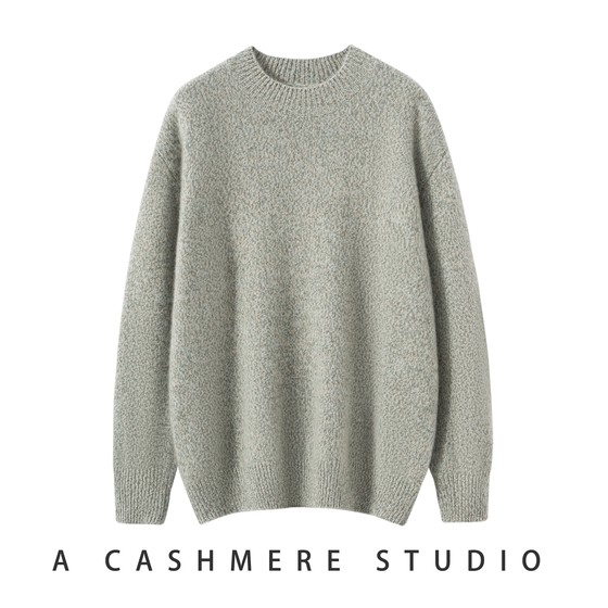Flower yarn thickened and warm 100% cashmere sweater women round neck loose versatile solid color knitted top sweater base shirt
Flower yarn thickened and warm 100% cashmere sweater women round neck loose versatile solid color knitted top sweater base shirt