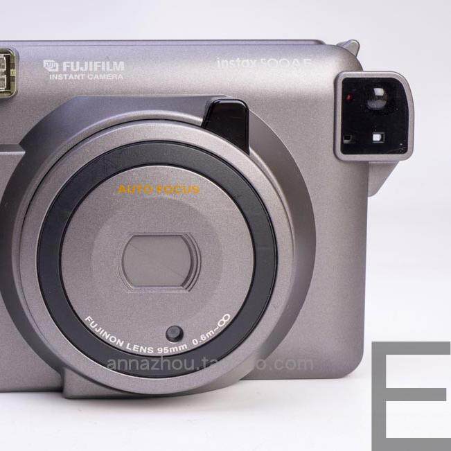 FUJI FUJI INSTAX 500AF 완전 자동 초점 와이드 포맷 단일 촬영 폴라로이드는 평균 품질입니다 -