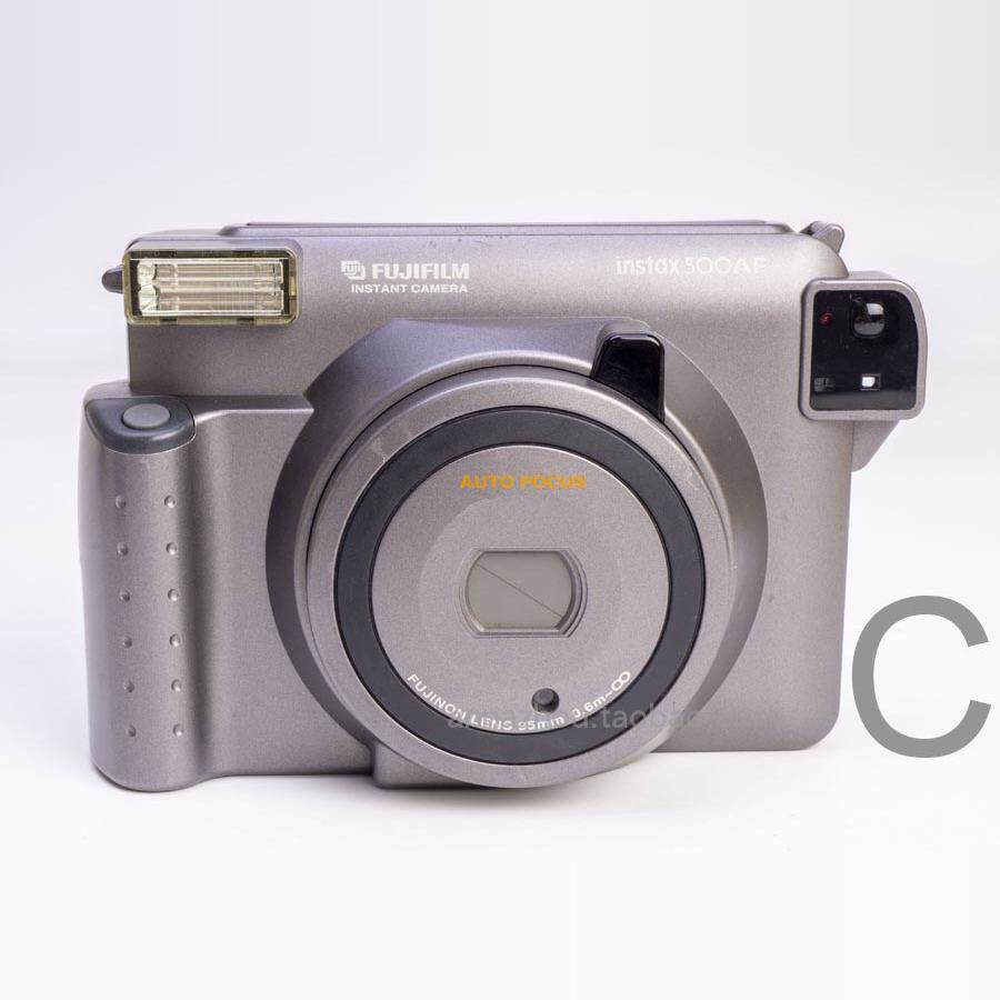 FUJI FUJI INSTAX 500AF 완전 자동 초점 와이드 포맷 단일 촬영 폴라로이드는 평균 품질입니다 -