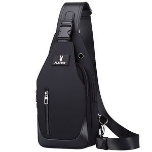 Playboy breast bag men's crossbody bag new waterproof bag large capacity men's Oxford cloth shoulder bag Playboy breast bag men's crossbody bag new waterproof bag large capacity men's Oxford cloth shoulder bag