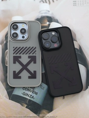 OFF-WHITE case — OFF White Phone Cases Covers Matte Transparent iPhone 15, iPhone 14, iPhone 13, iPhone 12, iPhone 11 Trendy Fashionable