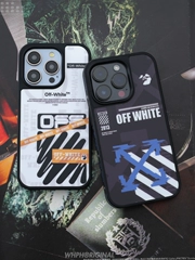 OFF-WHITE case — Off White Fashionable Phone Cases Covers Personalized Trendy iPhone 15, iPhone 14, iPhone 13, iPhone 12