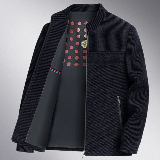 Middle-aged men's jacket casual jacket spring and autumn grandpa's gown stand collar top clothes middle-aged and elderly dad outfit
Middle-aged men's jacket casual jacket spring and autumn grandpa's gown stand collar top clothes middle-aged and elderly dad outfit