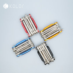 Kolor Bicycle Multi-Tool Set for Disassembly and Repair with Chain Cutter for Bike Repair Kolor Bicycle Multi-Tool Set for Disassembly and Repair with Chain Cutter for Bike Repair
