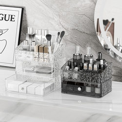 Cosmetic storage box, light and luxurious desktop storage, drawer-type cosmetic box, dressing table, skin care product storage rack Cosmetic storage box, light and luxurious desktop storage, drawer-type cosmetic box, dressing table, skin care product storage rack