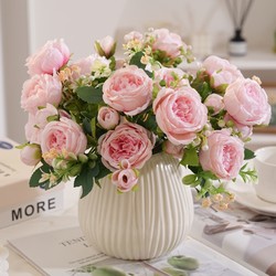 Nordic Artificial Flower Decorations, Table Floral Arrangements, Coffee Table Decorations, Dried Flower Bouquets, Potted Green Plants, Light Luxury and High-End Nordic Artificial Flower Decorations, Table Floral Arrangements, Coffee Table Decorations, Dried Flower Bouquets, Potted Green Plants, Light Luxury and High-End