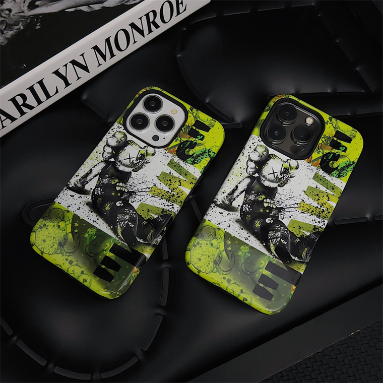 New KAWS Paint Splatter 15, 14, 13, 12 iPhone Case