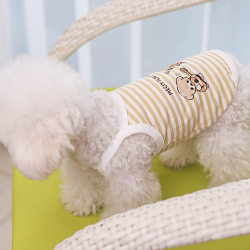 Pet clothes summer thin Teddy Bichon Schnauzer cross-border dog clothing small and medium-sized dog vest Pet clothes summer thin Teddy Bichon Schnauzer cross-border dog clothing small and medium-sized dog vest