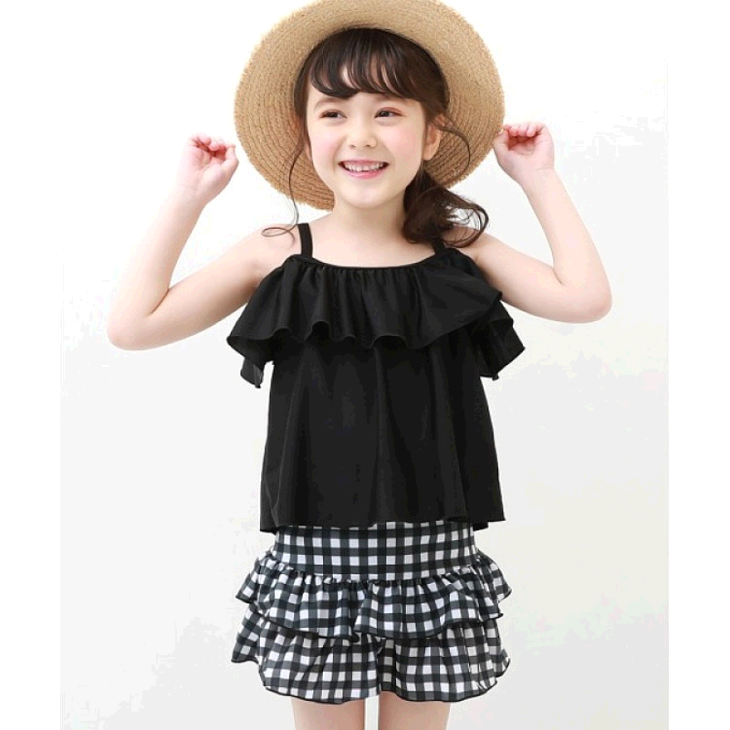 Japanese direct mail devirock children's cute ruffled three-piece swimsuit summer sun protection UV protection relaxed
Japanese direct mail devirock children's cute ruffled three-piece swimsuit summer sun protection UV protection relaxed