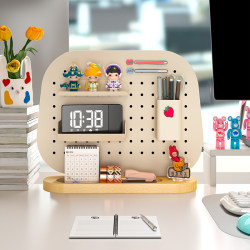 Dormitory Essentials: Desktop Pegboard Desk Organizer, Office Study Desk Storage Box, Transformation and Organization Tool Dormitory Essentials: Desktop Pegboard Desk Organizer, Office Study Desk Storage Box, Transformation and Organization Tool