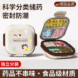 German medicine box portable sealed moisture-proof and light-proof German medicine box portable sealed moisture-proof and light-proof