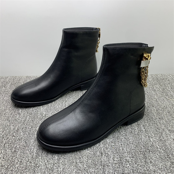 Get rid of the cabinet and cut the code and add fleece Chelsea fashion boots for women 2025 winter new British style thin Martin boots
Get rid of the cabinet and cut the code and add fleece Chelsea fashion boots for women 2025 winter new British style thin Martin boots