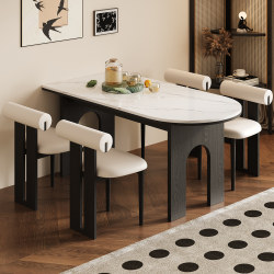 Slate dining table for home living room and restaurant small apartment Slate dining table for home living room and restaurant small apartment