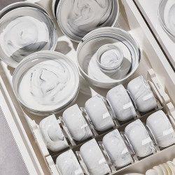 Dish Set, High-End Tableware Set for Home Use, 2025 New Model, High Aesthetic Value, ins Style Bowl, Plate, and Chopstick Set for Housewarming Dish Set, High-End Tableware Set for Home Use, 2025 New Model, High Aesthetic Value, ins Style Bowl, Plate, and Chopstick Set for Housewarming