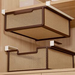 Intimates Storage Box Wardrobe Under-table Hanging Rack Multi-functional Finishing Box Drawer-type Clothing Storage Box Intimates Storage Box Wardrobe Under-table Hanging Rack Multi-functional Finishing Box Drawer-type Clothing Storage Box
