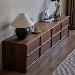 Antique Style Solid Wood TV Cabinet Living Room For Home Italian Accessible Luxury Floor Cabinet Bone Line Walnut Floor TV Cabinet Antique Style Solid Wood TV Cabinet Living Room For Home Italian Accessible Luxury Floor Cabinet Bone Line Walnut Floor TV Cabinet