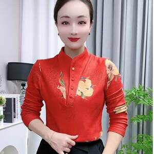 Double-sided velvet T-shirt bottoming shirt for women, spring, autumn and winter 2024 new style, half turtleneck, long-sleeved inner top 
Double-sided velvet T-shirt bottoming shirt for women, spring, autumn and winter 2024 new style, half turtleneck, long-sleeved inner top