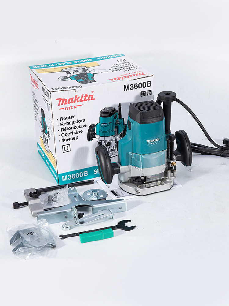 Plunge Router Makita M3600 Review Makita M3600 Milling Engraving
