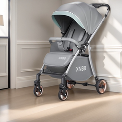 Children's Stroller Can Be Used for Infants to Sit or Lie Down, Lightweight, Foldable, High-View, Four-Wheel Shock-Absorbing Stroller for Taking Babies Out Children's Stroller Can Be Used for Infants to Sit or Lie Down, Lightweight, Foldable, High-View, Four-Wheel Shock-Absorbing Stroller for Taking Babies Out