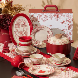 Dishes and Bowls Set 2025 New Model for Home Use, Wedding Gift for Newlyweds, Housewarming Gift, High-Value Bowls, Plates, Chopsticks, and Tableware Dishes and Bowls Set 2025 New Model for Home Use, Wedding Gift for Newlyweds, Housewarming Gift, High-Value Bowls, Plates, Chopsticks, and Tableware