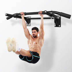 Body-facing upward frame household door horizontal bar For Home perforated wall double-bar pull-up device double-bar fitness equipment Body-facing upward frame household door horizontal bar For Home perforated wall double-bar pull-up device double-bar fitness equipment