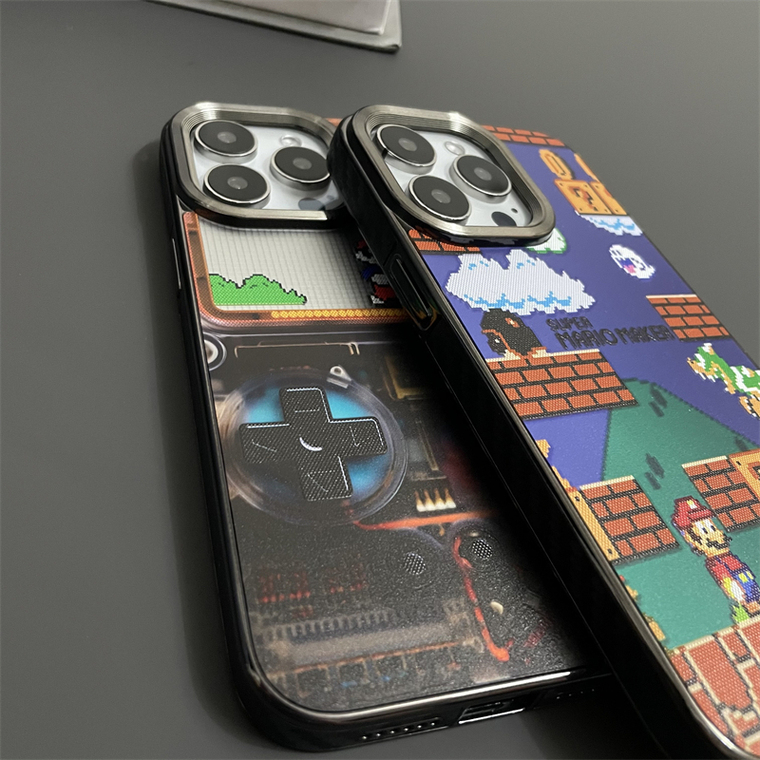 Super Mario Nintendo Electroplated 15, 14, 13, 12, 11 iPhone Case