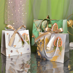 Dragon Boat Festival Zongzi Packaging Bag, Gift Bag, Tote Bag, Bulk Zongzi Paper Bag with Bow and Tag Dragon Boat Festival Zongzi Packaging Bag, Gift Bag, Tote Bag, Bulk Zongzi Paper Bag with Bow and Tag
