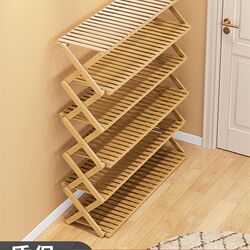 Simple home door-free installation shoe rack bedroom good A look economical folding storage shoe cabinet dormitory multi-layer storage Simple home door-free installation shoe rack bedroom good A look economical folding storage shoe cabinet dormitory multi-layer storage