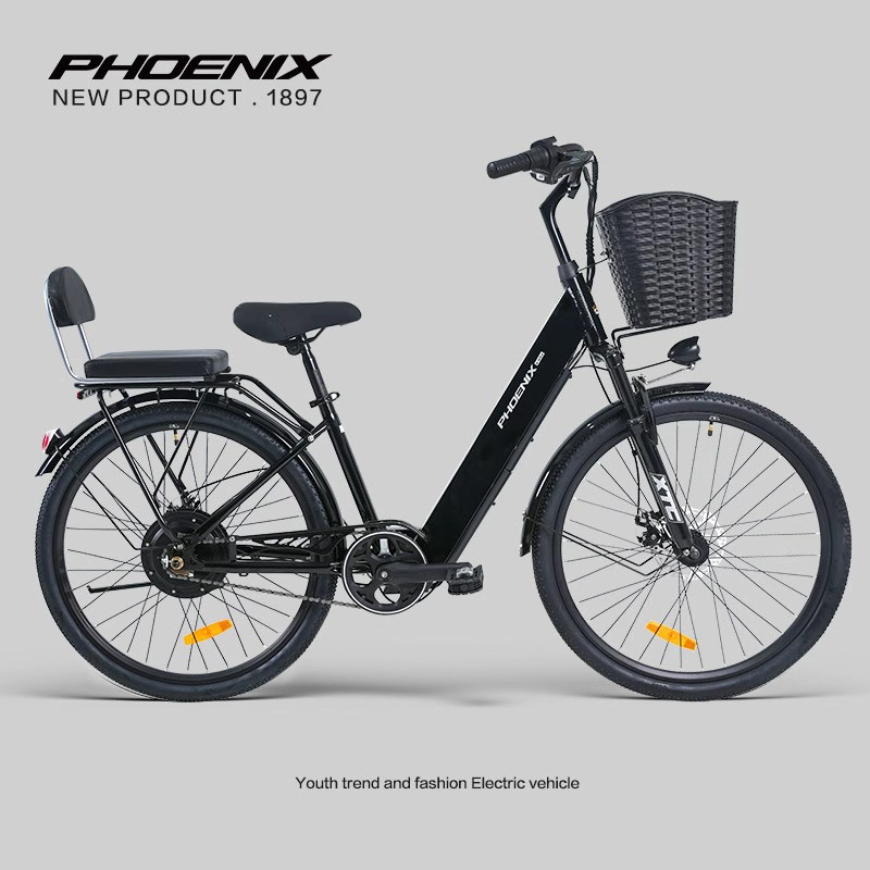 PHOENIX 電動自転車 Phoenix 26 リチウム電動マウンテンバイク - ディスクブレーキ