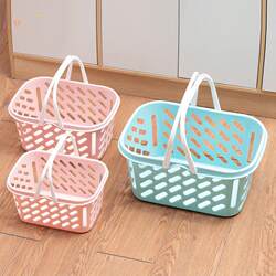 Plastic Satchel Fruit Basket Toy Storage Home Sundries Wash Basket Supermarket Shopping Snack Storage Vegetable Basket Plastic Satchel Fruit Basket Toy Storage Home Sundries Wash Basket Supermarket Shopping Snack Storage Vegetable Basket