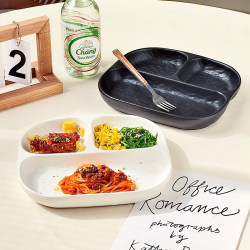 Ceramic Divided Plate for Adults, Special Plate for Weight Loss, 211 Fat-Reducing Plate, Household High-End Divided Plate, Breakfast Plate Ceramic Divided Plate for Adults, Special Plate for Weight Loss, 211 Fat-Reducing Plate, Household High-End Divided Plate, Breakfast Plate