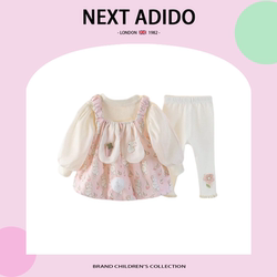 Girls dress set autumn and winter baby princess dress Girls dress set autumn and winter baby princess dress