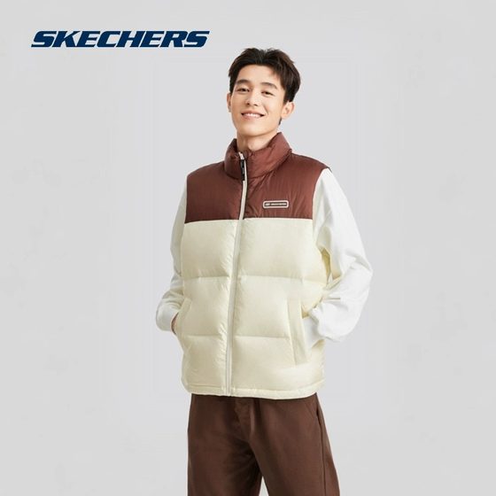 skachers men's stand-up collar down vest vest contrasting color classic versatile water-resistant L424M112
skachers men's stand-up collar down vest vest contrasting color classic versatile water-resistant L424M112