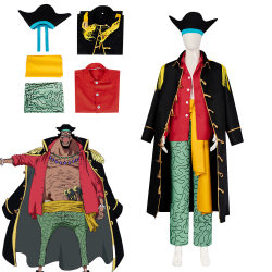 One Piece Blackbeard cos suit One Piece cosplay role-playing suit Halloween two-dimensional costume One Piece Blackbeard cos suit One Piece cosplay role-playing suit Halloween two-dimensional costume