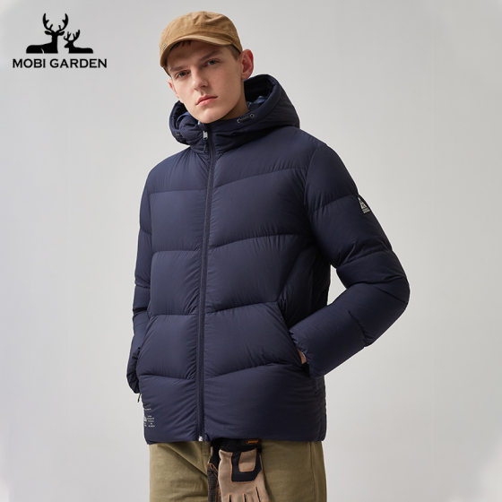 Mobi Garden outdoor down jacket autumn and winter new super light thickened cold-proof and warmth thin down jacket for men Mobi Garden outdoor down jacket autumn and winter new super light thickened cold-proof and warmth thin down jacket for men
